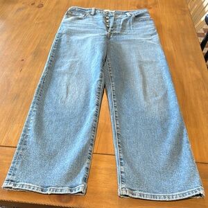 Levi’s ribcage straight ankle